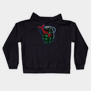 HEART BOMB Kids Hoodie